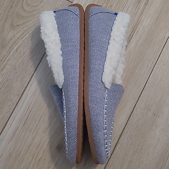 Rothy's Light Blue Loafers with Cream Lining Size 6w - Picture 4 of 8